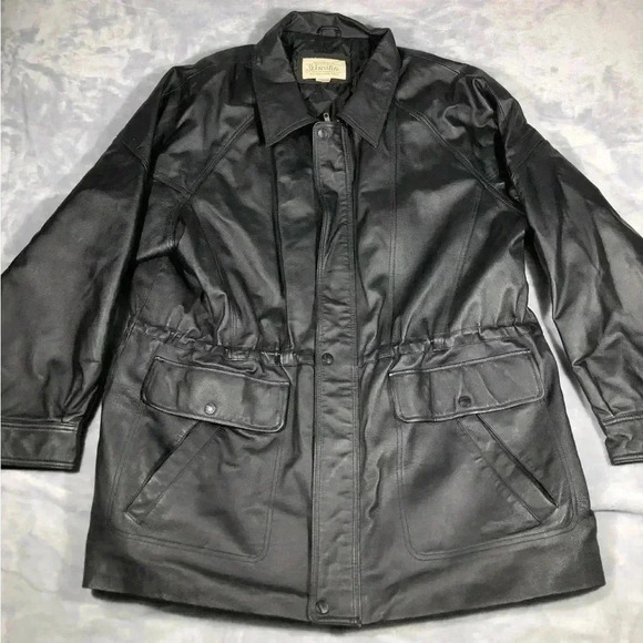 St. John’s bay leather jacket xxl - Picture 1 of 4